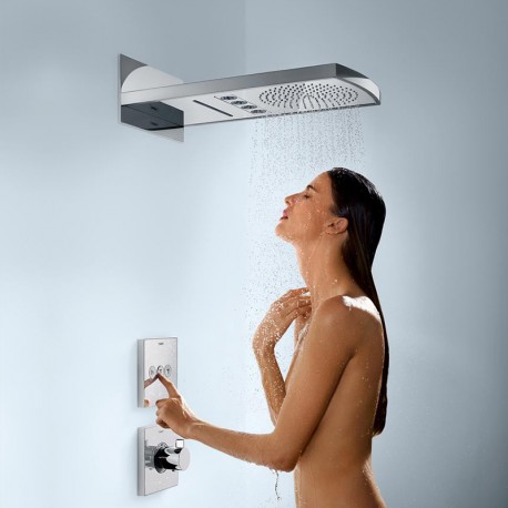 Colonne de douche HANSGROHE – Solutions encastrée 3 fonctions